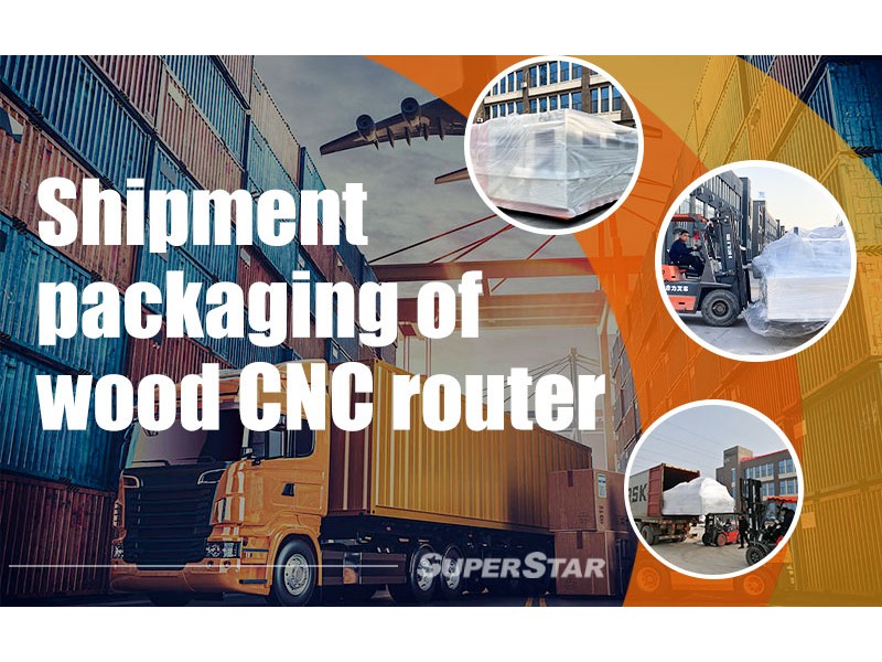 Фрезерный станок с ЧПУ по дереву в упаковке